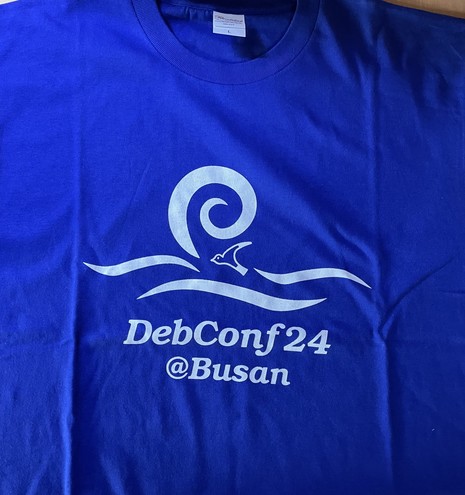 DebConf24 T-Shirt